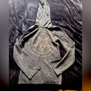 Toxic vision baphomet top